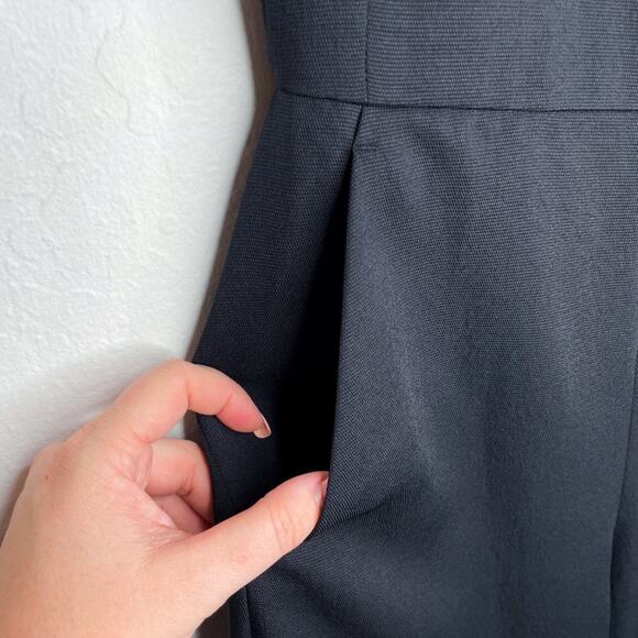 Aritzia Wilfred Ecoulement Sleeveless Cropped Wide Leg Tie Back Jumpsuit Size 2 - Picture 13 of 14